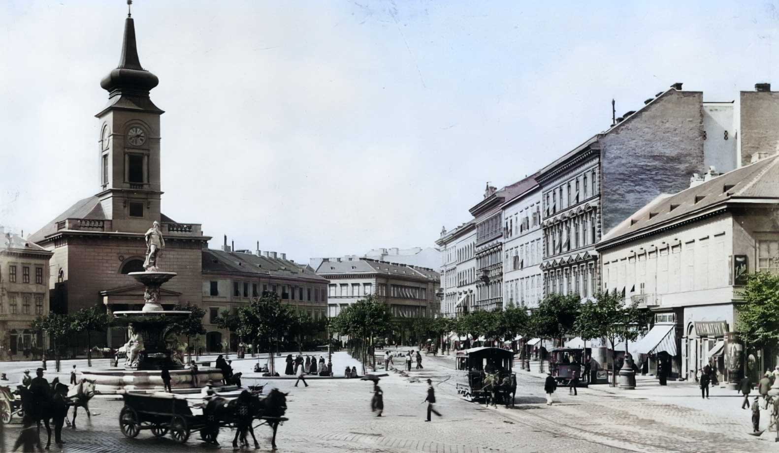 Budapest City Old Photo (1900s)