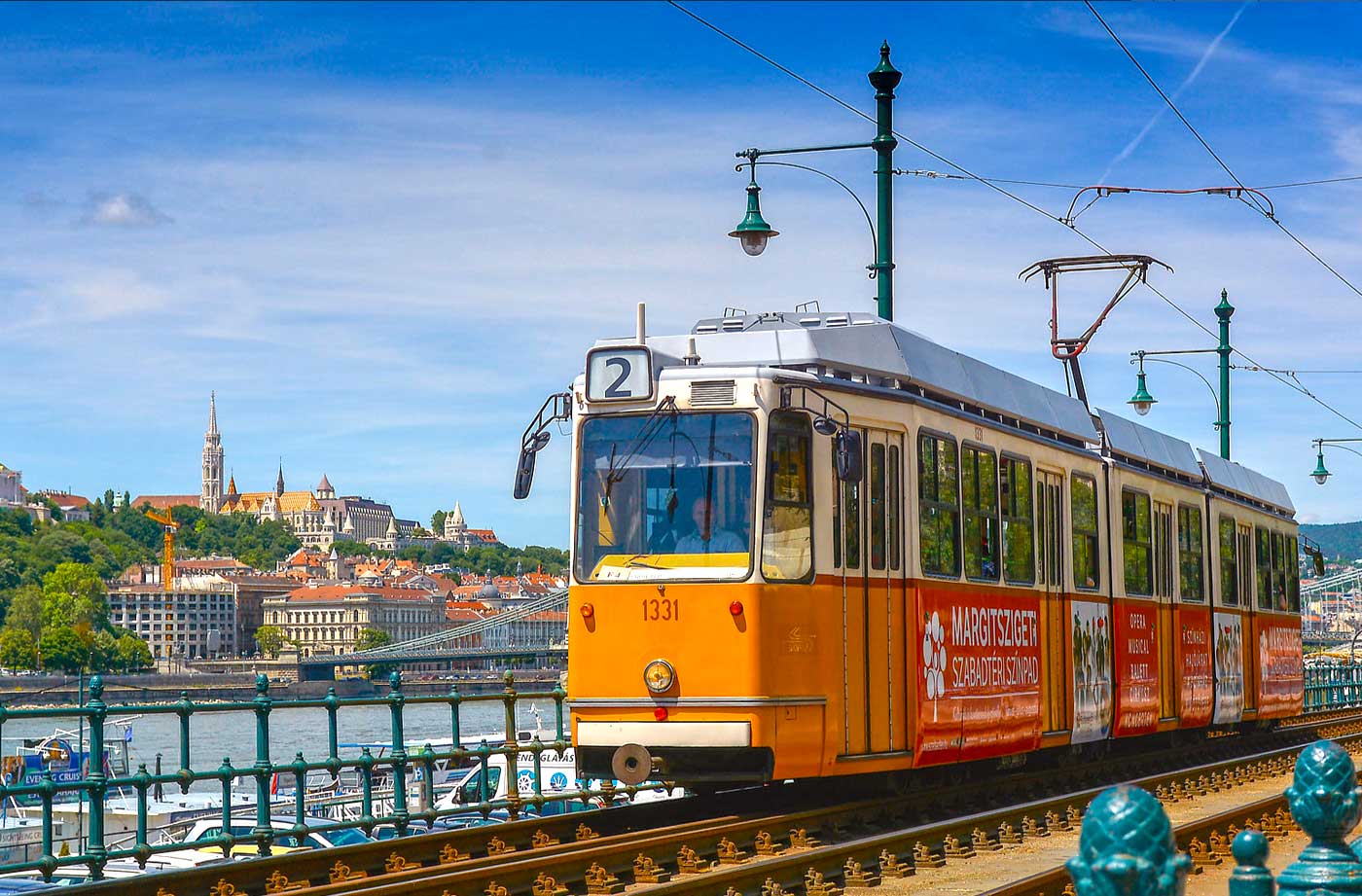 Budapest City Public Transport - Tram System