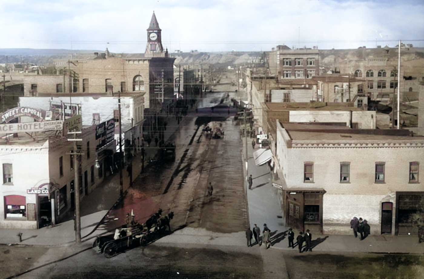 Calgary City Old Photo (1900s)
