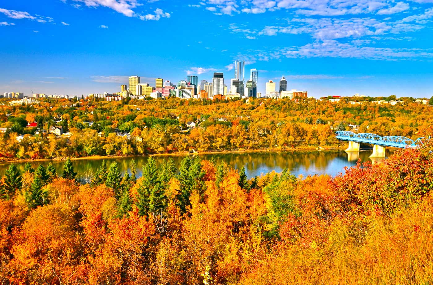 Edmonton City View, Alberta