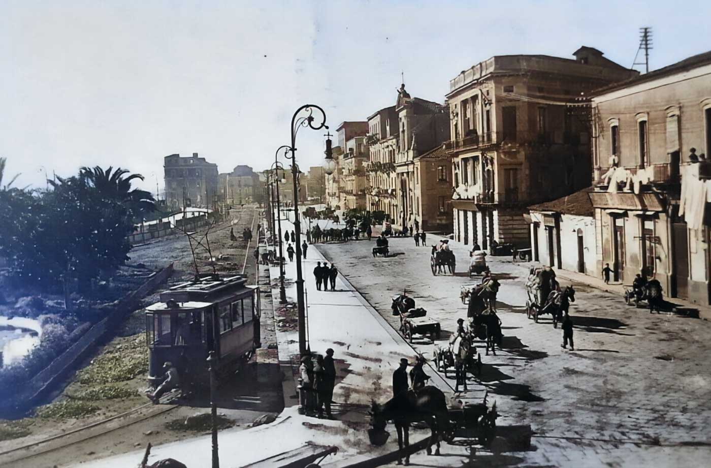 Catania City Old Photo (1925)