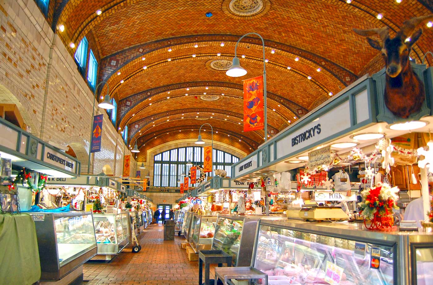 Cleveland Westside Market Inside