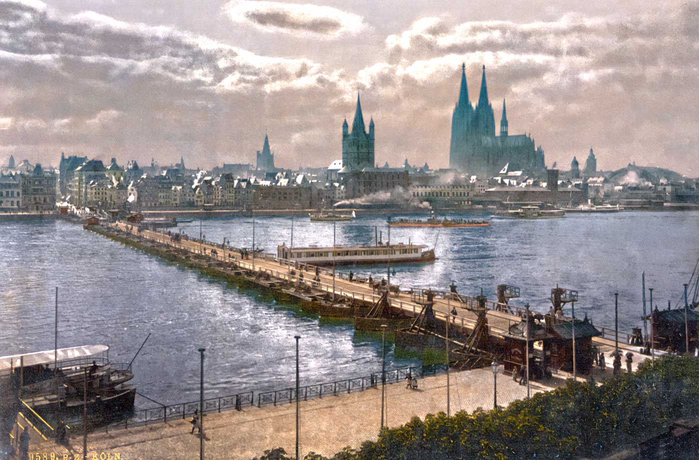 Cologne City Old Photo (1900s)