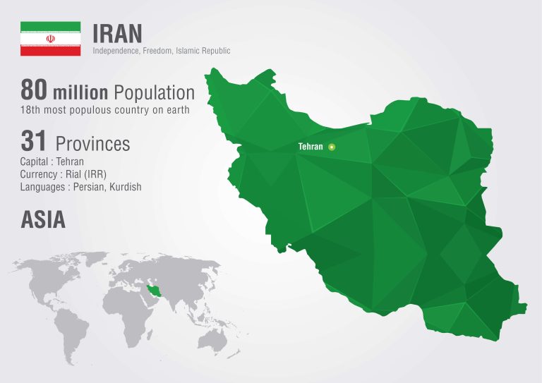 Iran info map