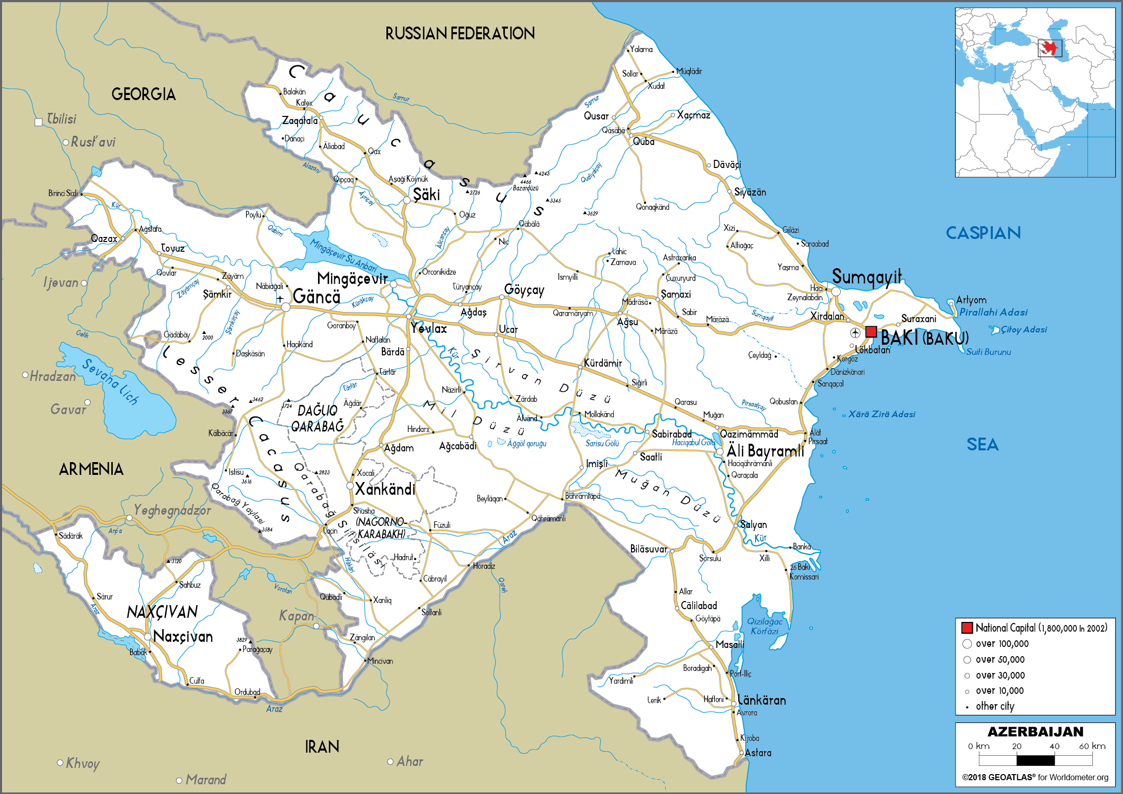 Azerbaijan_road_map