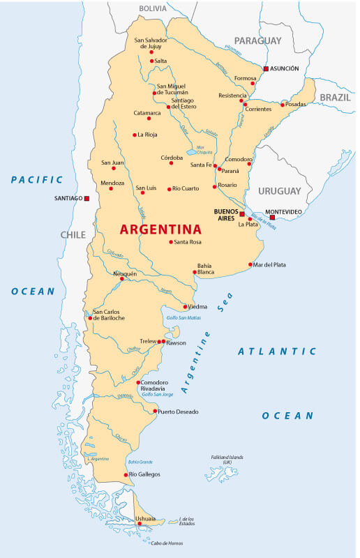 Argentina Map