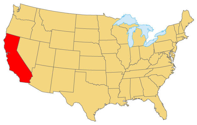 California Locate Map