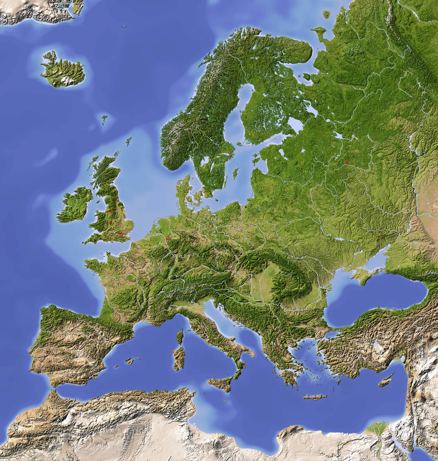 Finland Map - Guide of the World