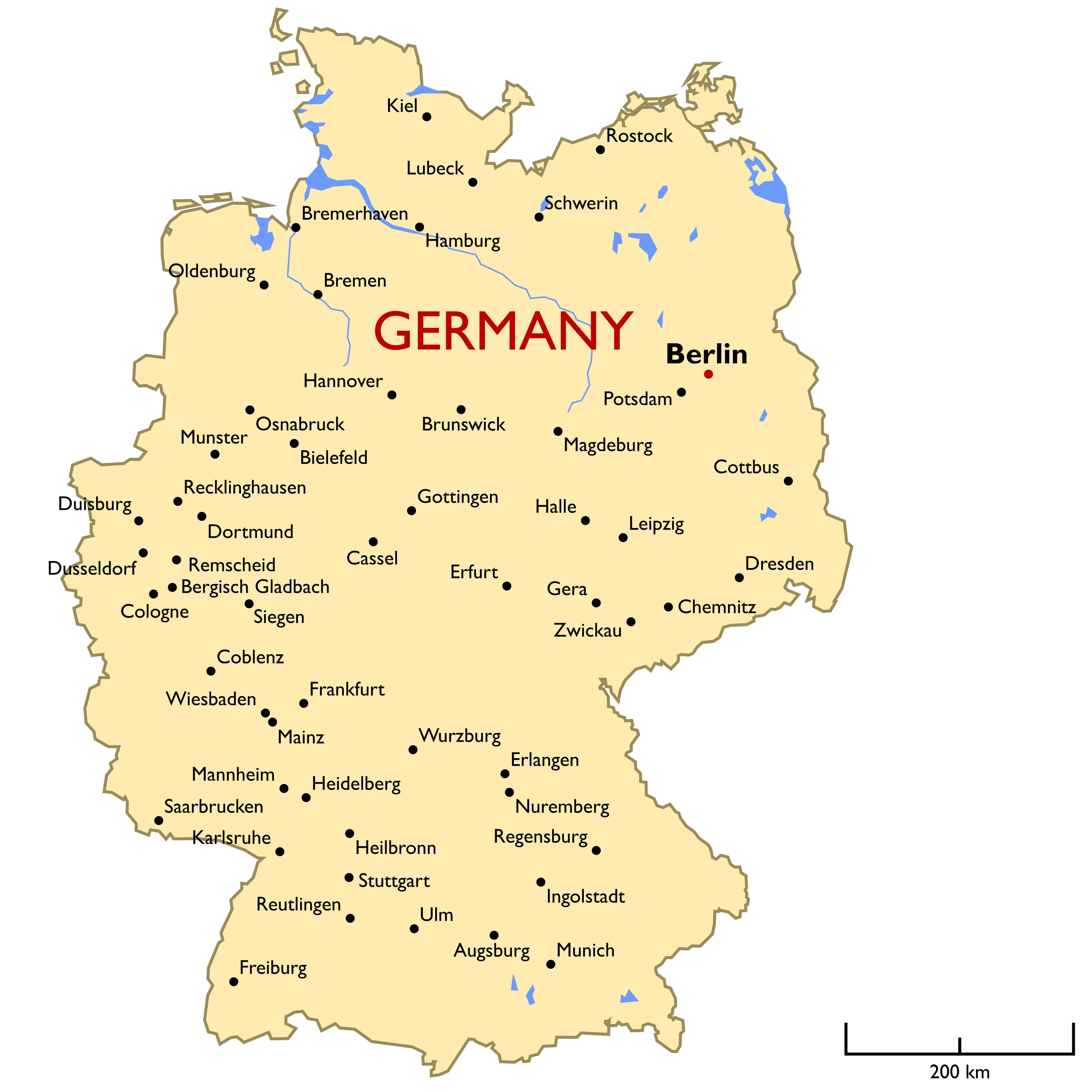 Largest Cities In Germany 2024 Emili Inesita
