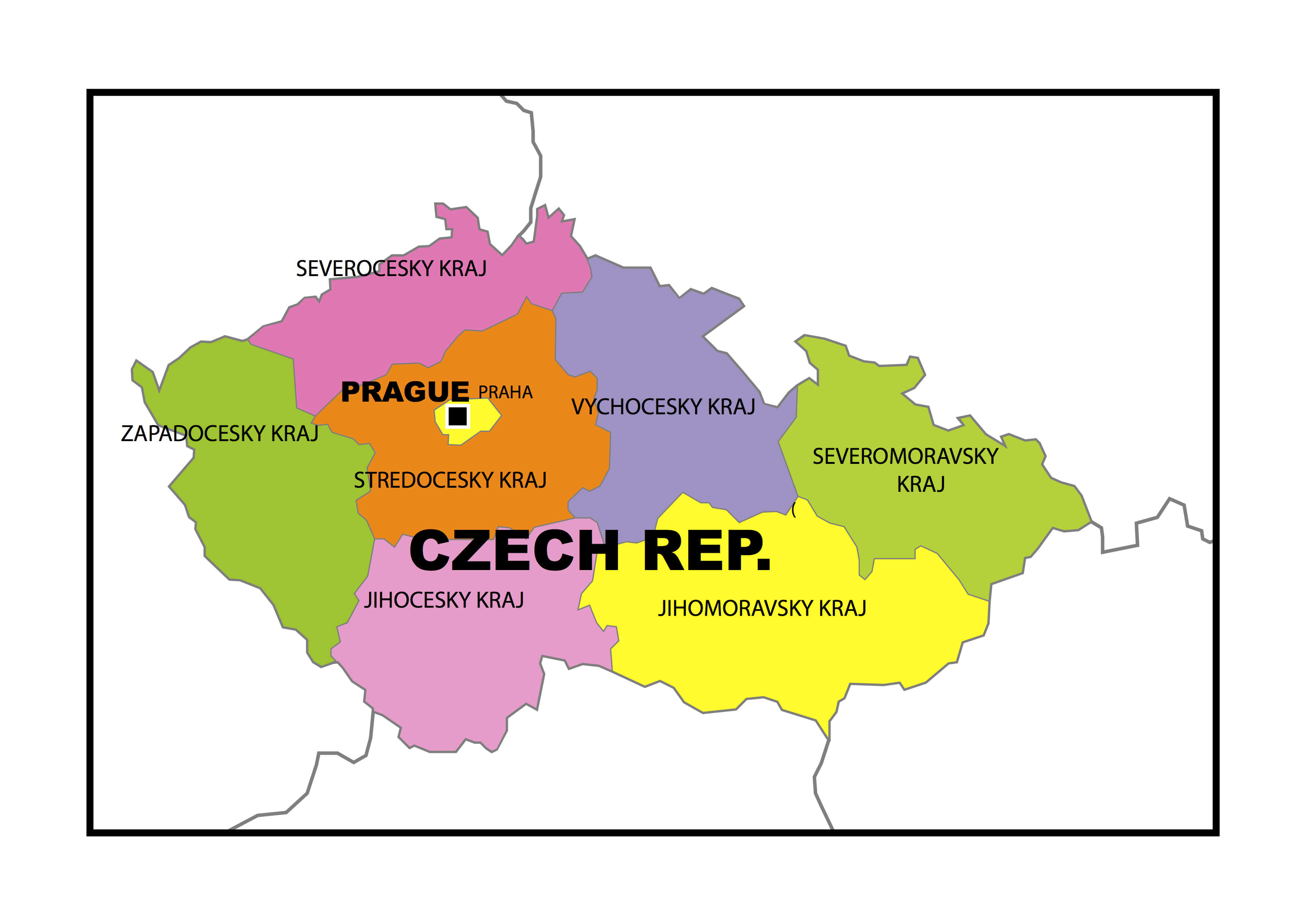 Czech Republic Map Guide of the World
