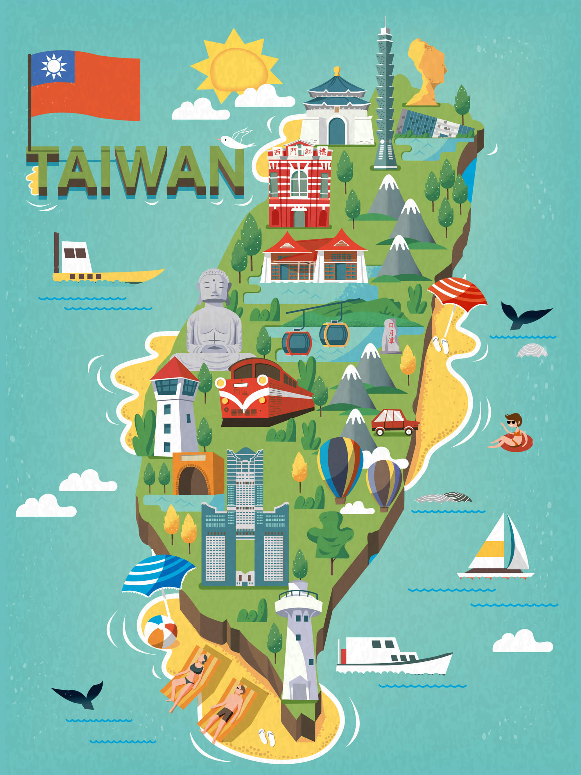 taiwan singapore tourism