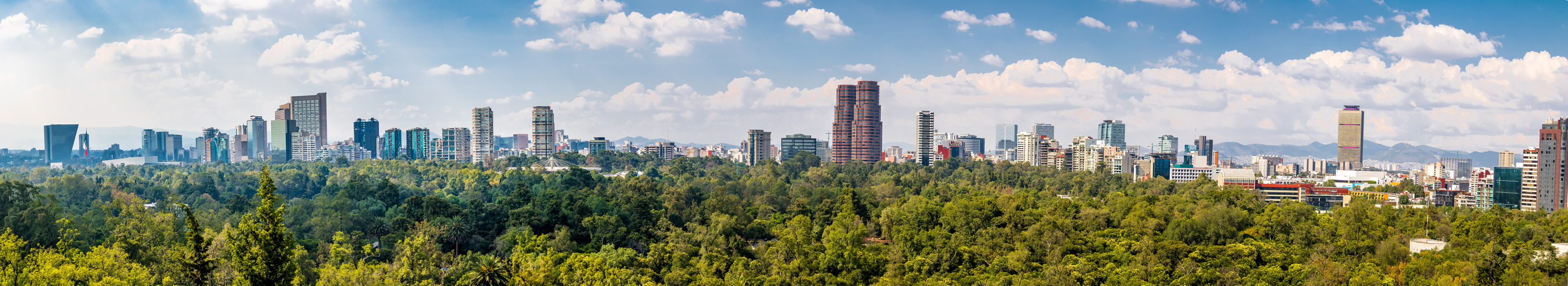 View of Mexico City, Mexico