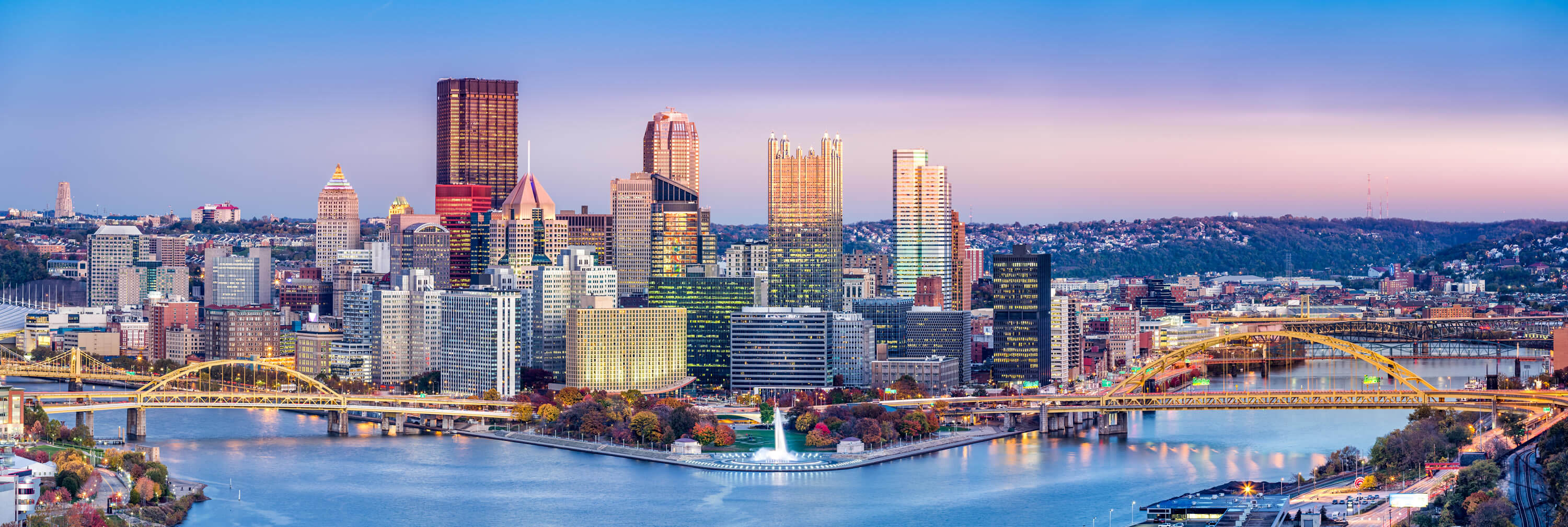 Allegheny, Monongahela and Ohio rivers, Pittsburgh