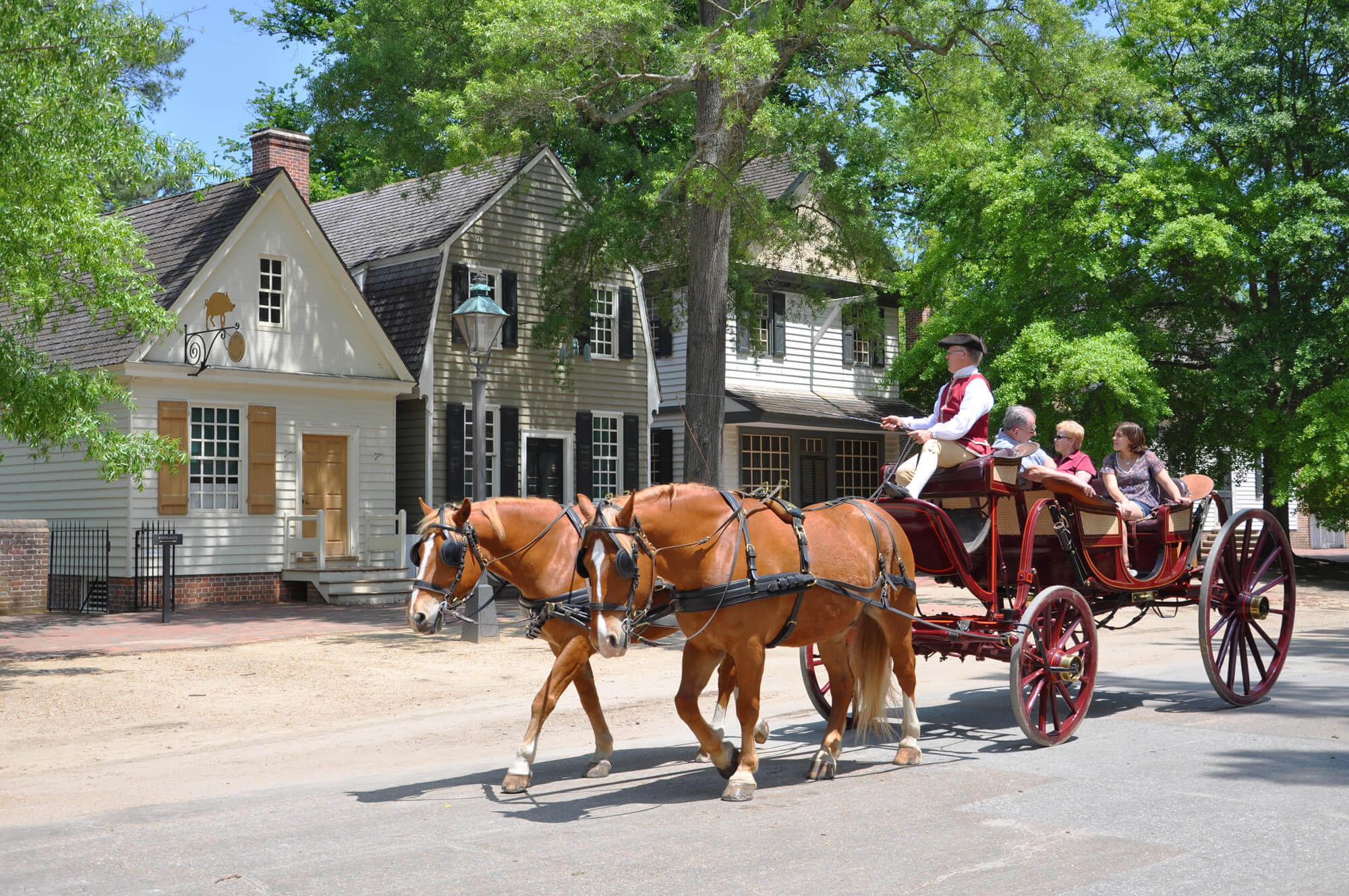 British Colony in Williamsburg, Virginia