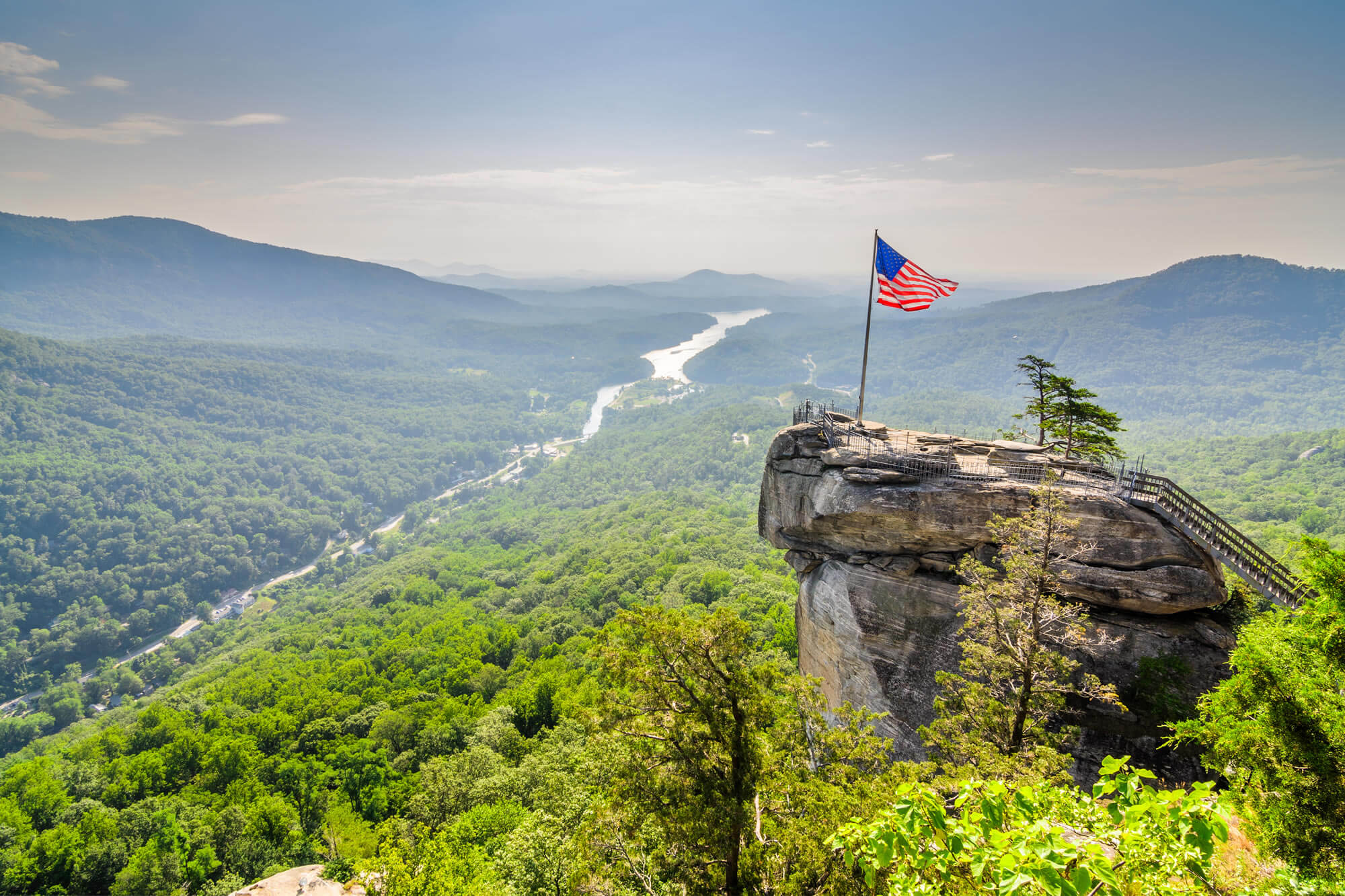 Chimney Rock State Park in North Carolina