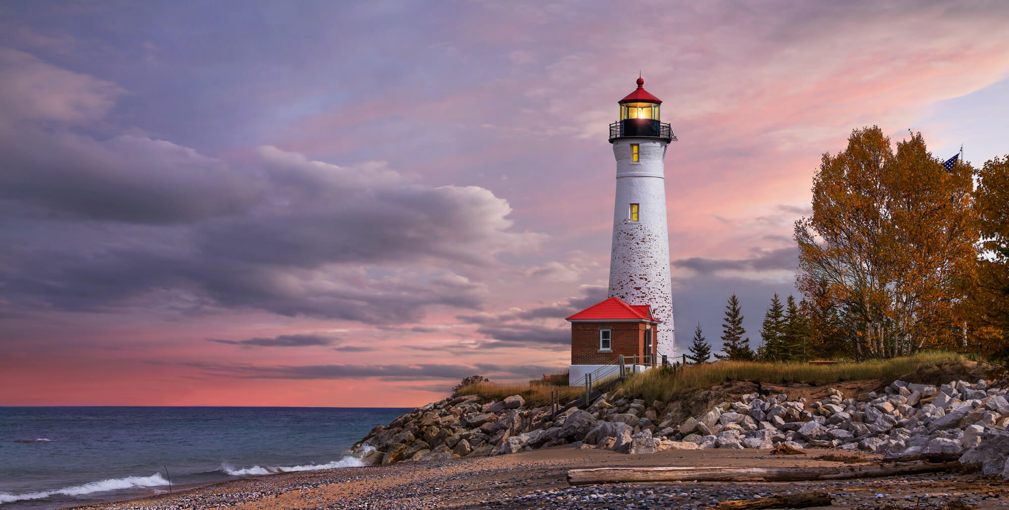 Crisp Point Lighthouse, Michigan