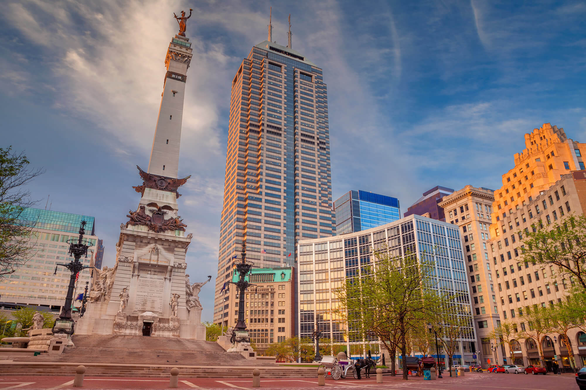 Downtown Indianapolis, Indiana