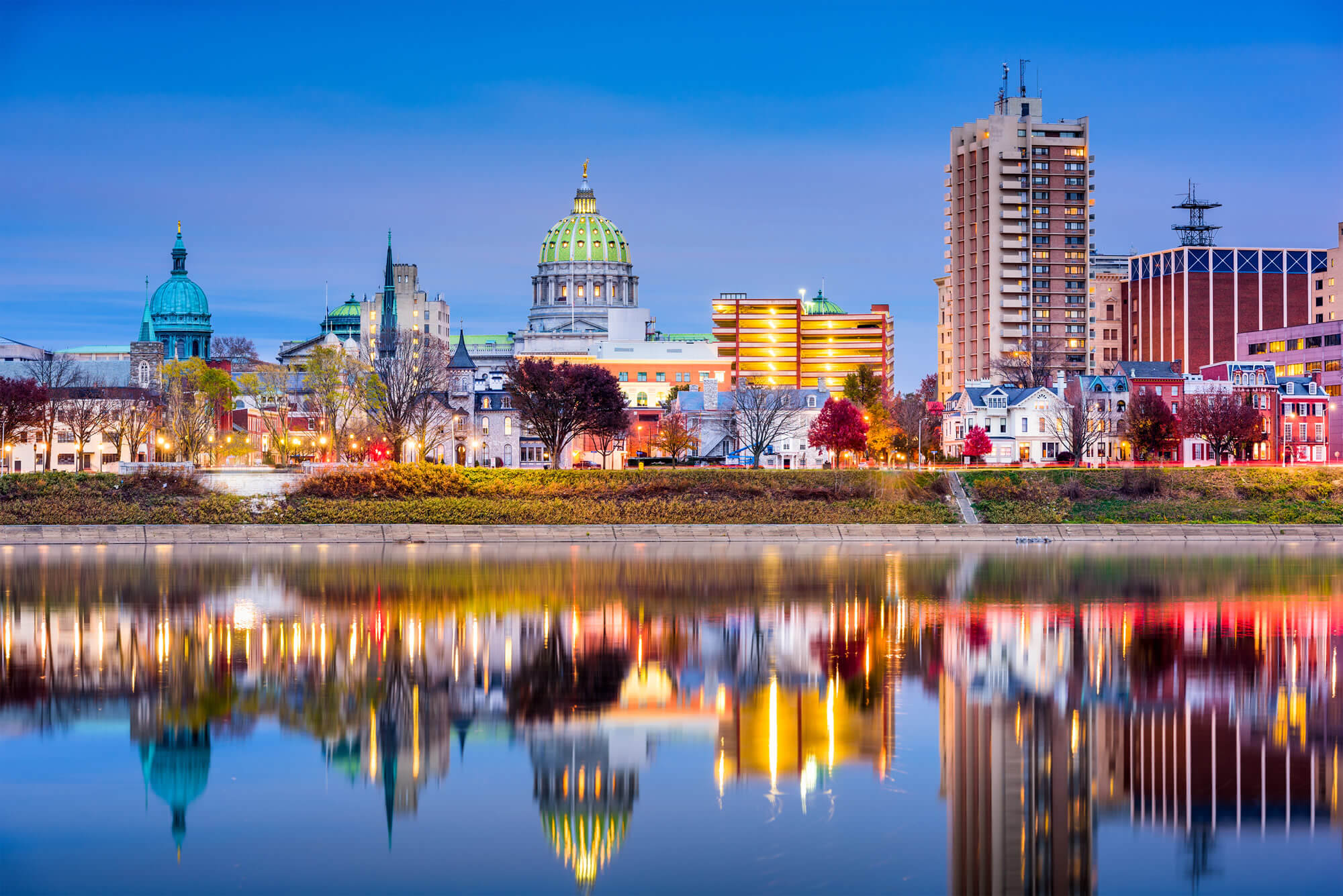 harrisburg skylines pennsylvania