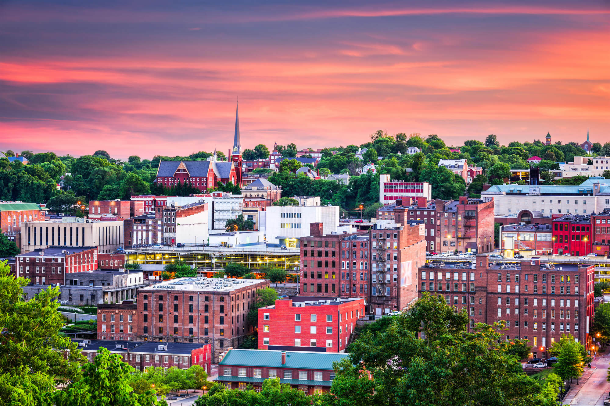 Lynchburg Downtown, Virginia
