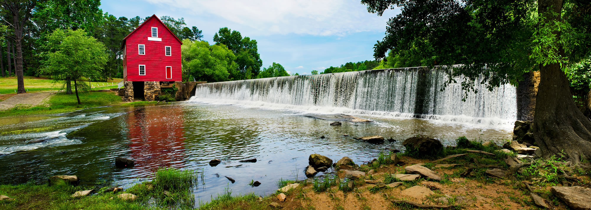 Panoramic of Starr's Mill, Atlanta