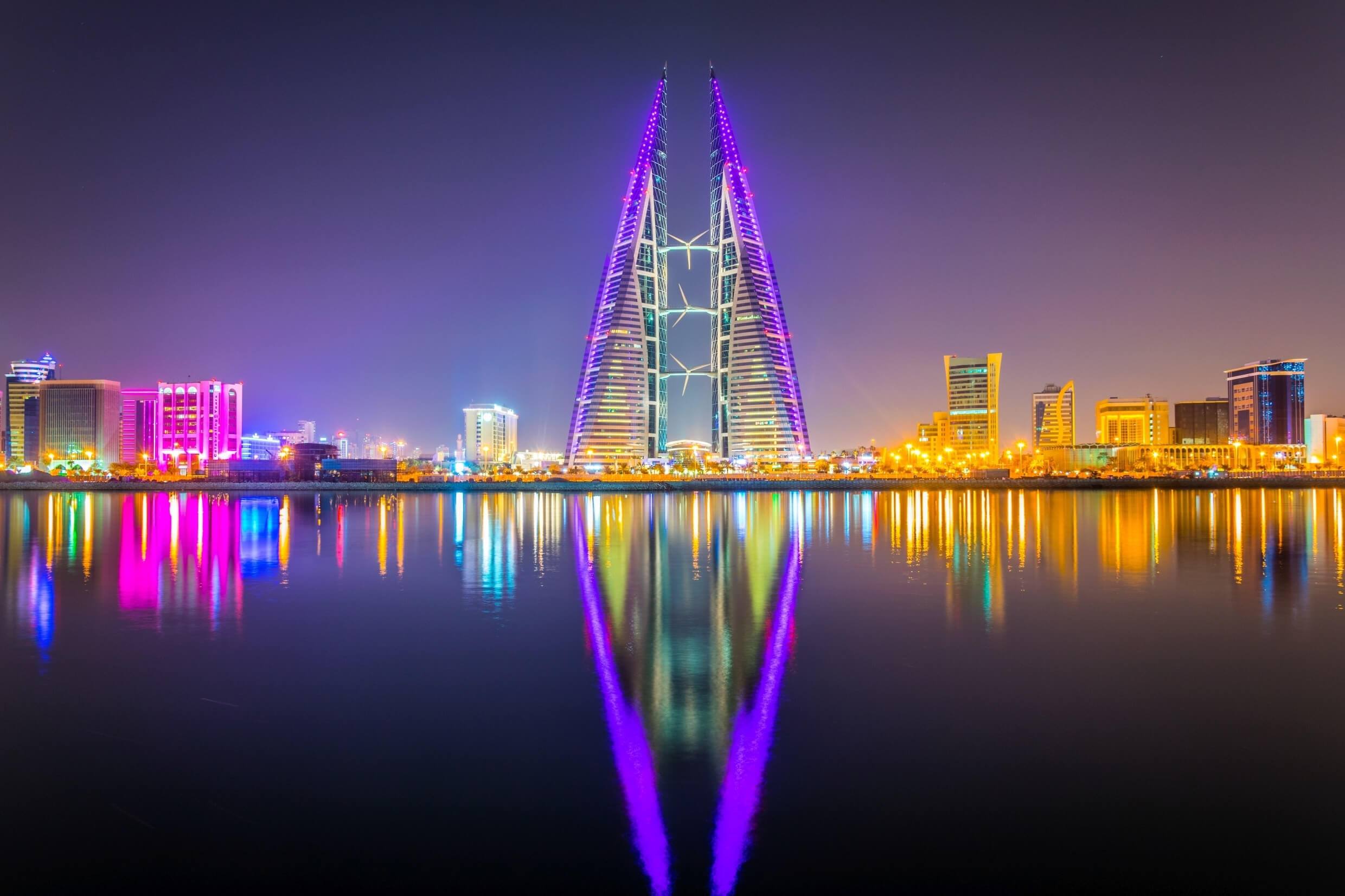 Skyline of Manama, Bahrain