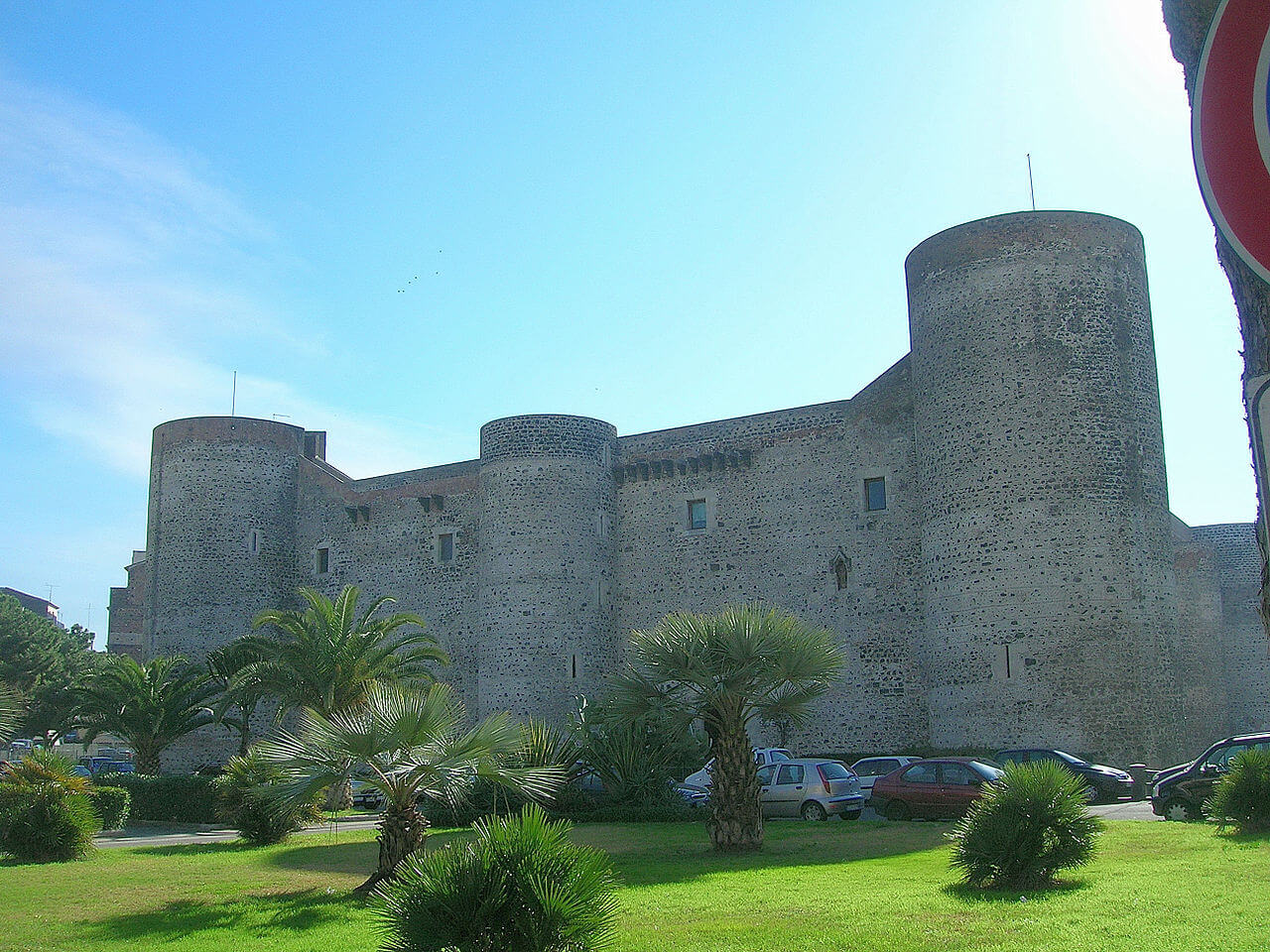 Castello Ursino in Catania, Sicily