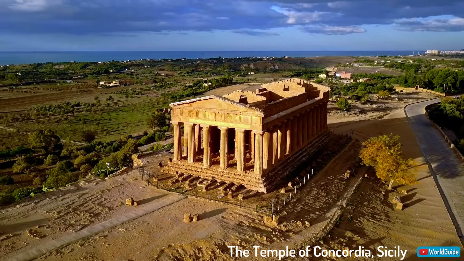 The Temple of Concordia, Sicily